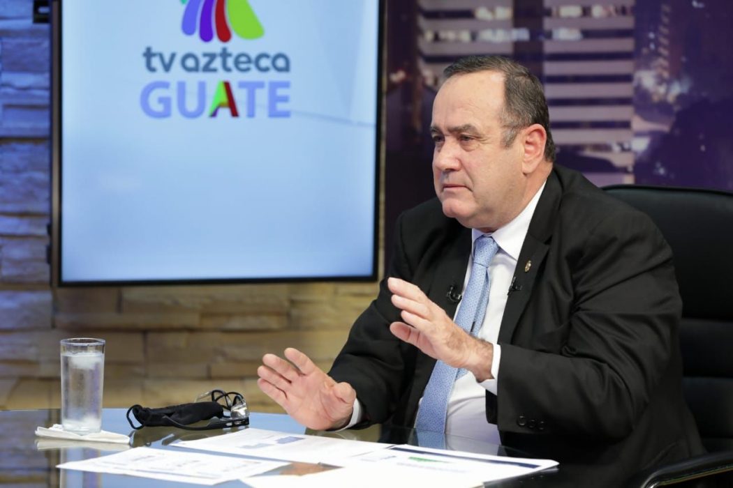 Presidente Alejandro Giammattei