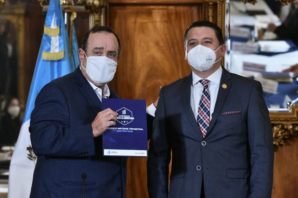 Comisión Presidencial contra la Corrupción presenta segundo informe trimestral