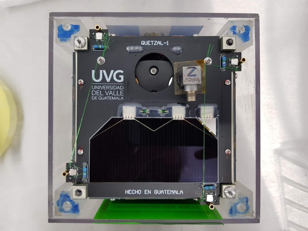 Satélite guatemalteco Quetzal-1 envía 45 mil paquetes de datos