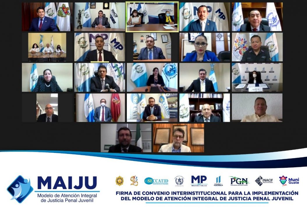 Firman convenio a favor de adolescentes en conflicto con la ley penal