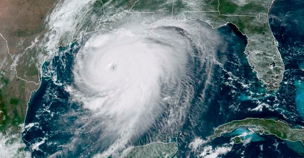 Huracán Laura toca tierra en Luisiana, Estados Unidos