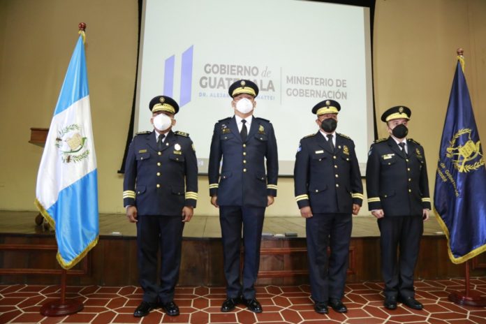 Nombran a nuevas autoridades en la cúpula de la Policía Nacional Civil