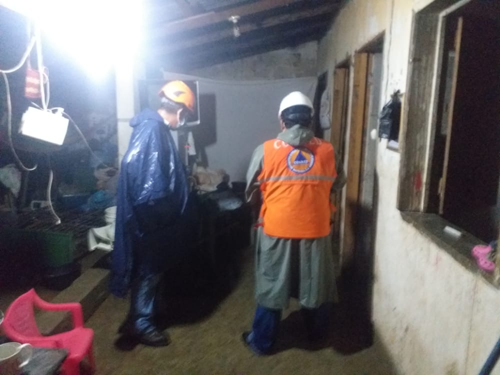 Conred atiende a 18 mil 630 personas durante temporada de lluvias 2020