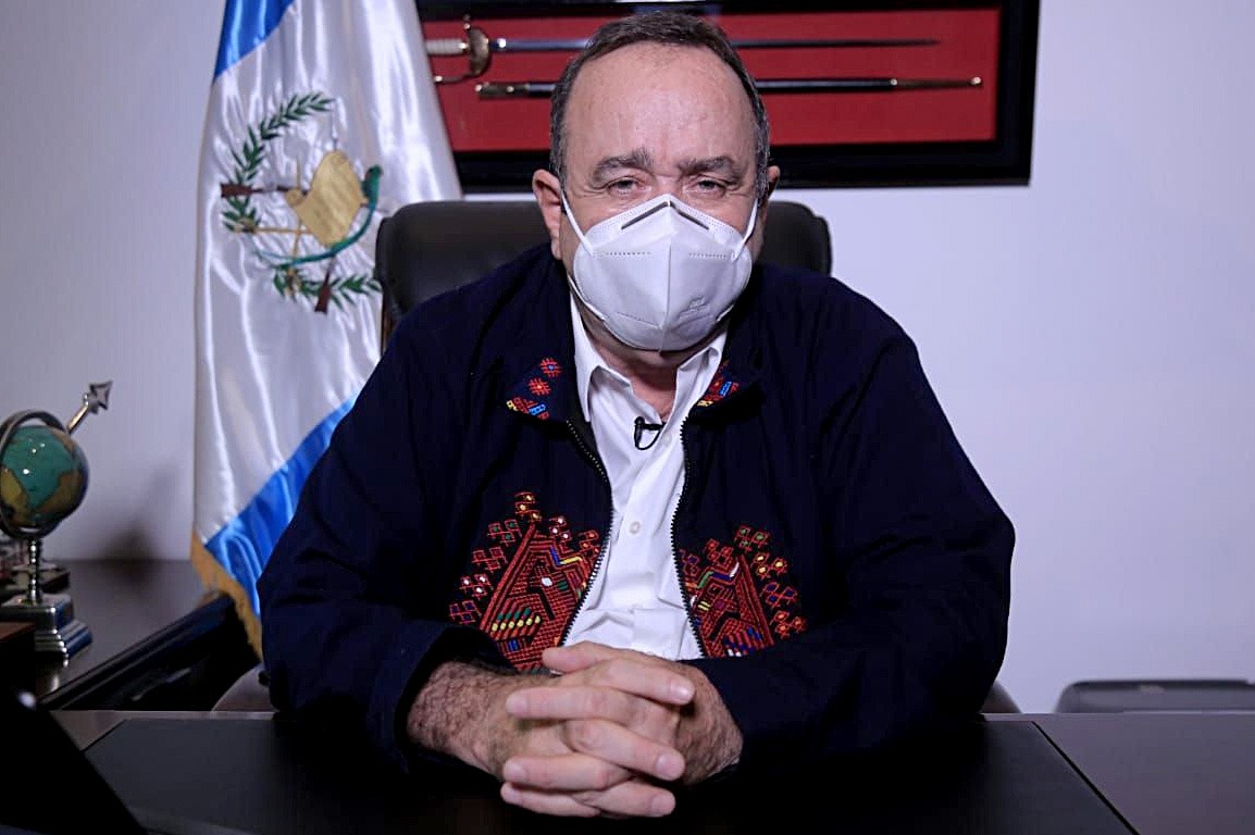 “Dentro de muy pocos días volveré a mi actividad normal”, dice presidente Giammattei
