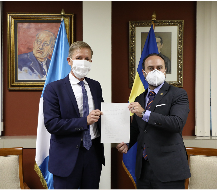 Nuevo embajador del Reino de Suecia