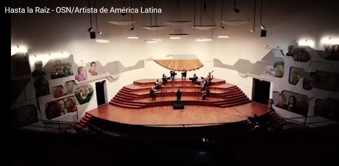 Orquesta Sinfónica participa en video “Hasta la raíz”, de Natalia Lafourcade y Leonel García