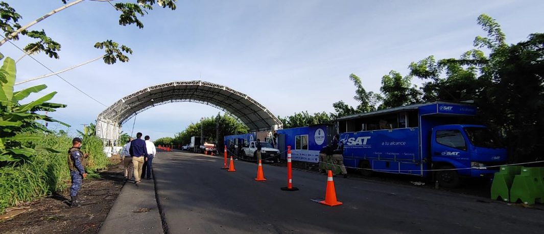 Inauguran segundo puesto de control aduanero, en Izabal