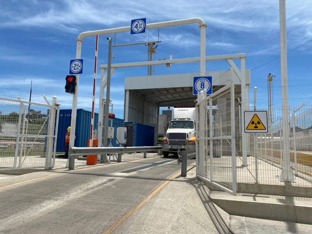 Sistema de rayos X comienza a funcionar en portuaria Santo Tomás de Castilla