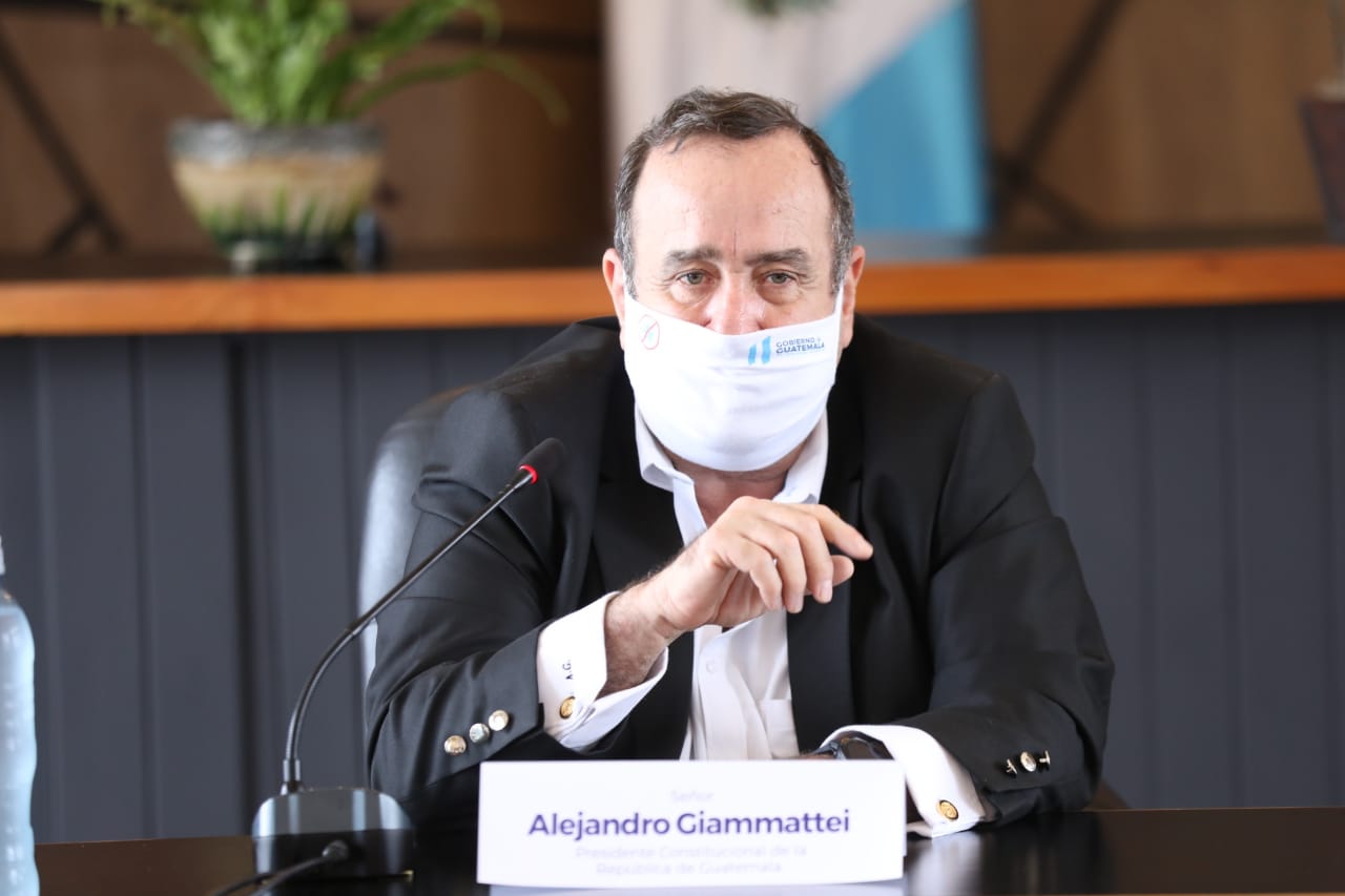 Presidente Alejandro Giammattei