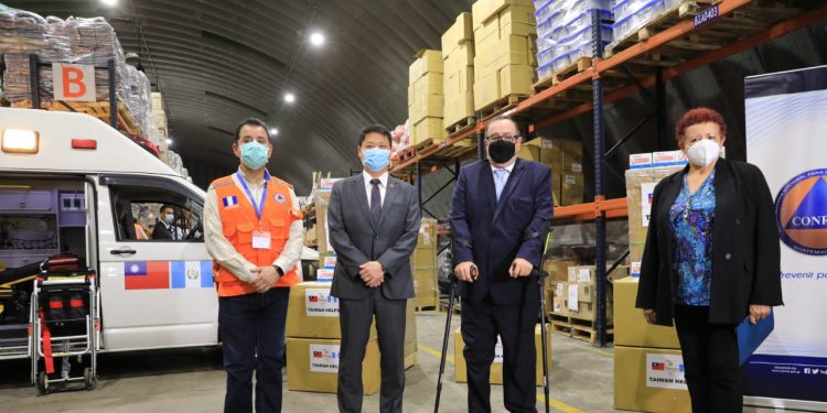 República de China (Taiwán) ha donado más de 16 millones de quetzales durante la pandemia