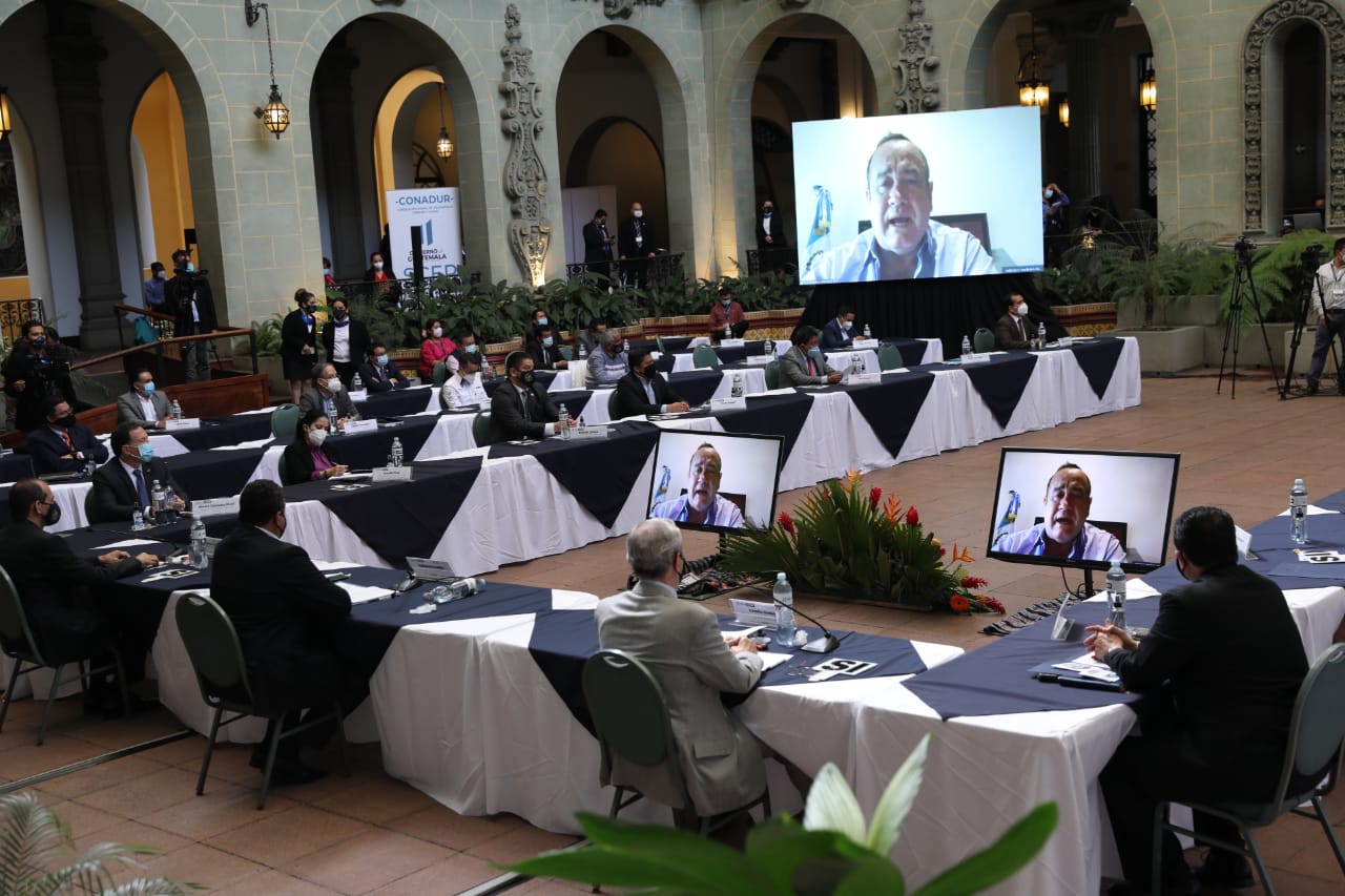 Gobierno de Guatemala realiza tercera reunión del Conadur