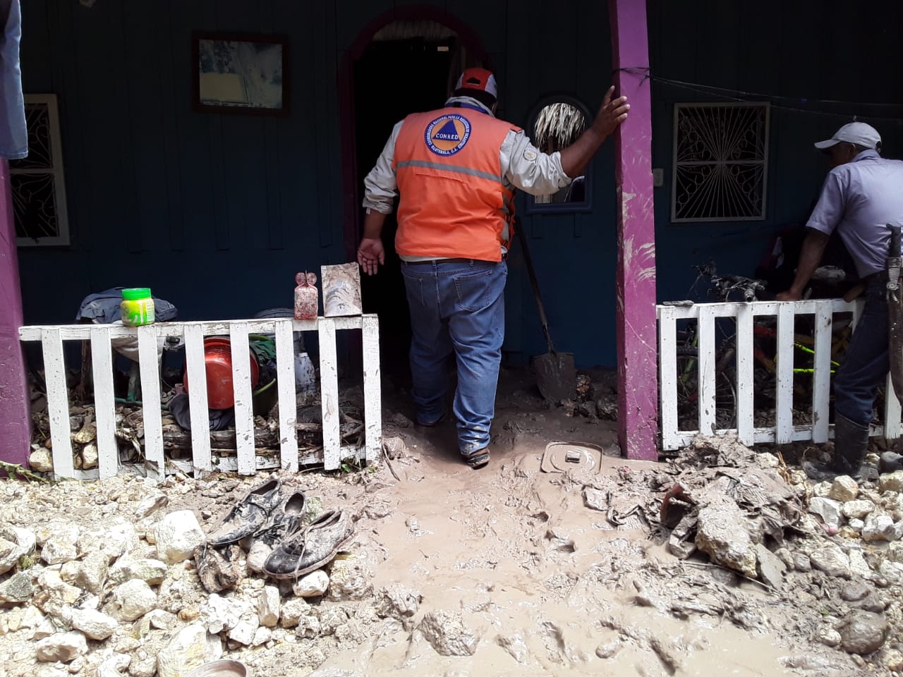 Lluvias en Guatemala causan daños