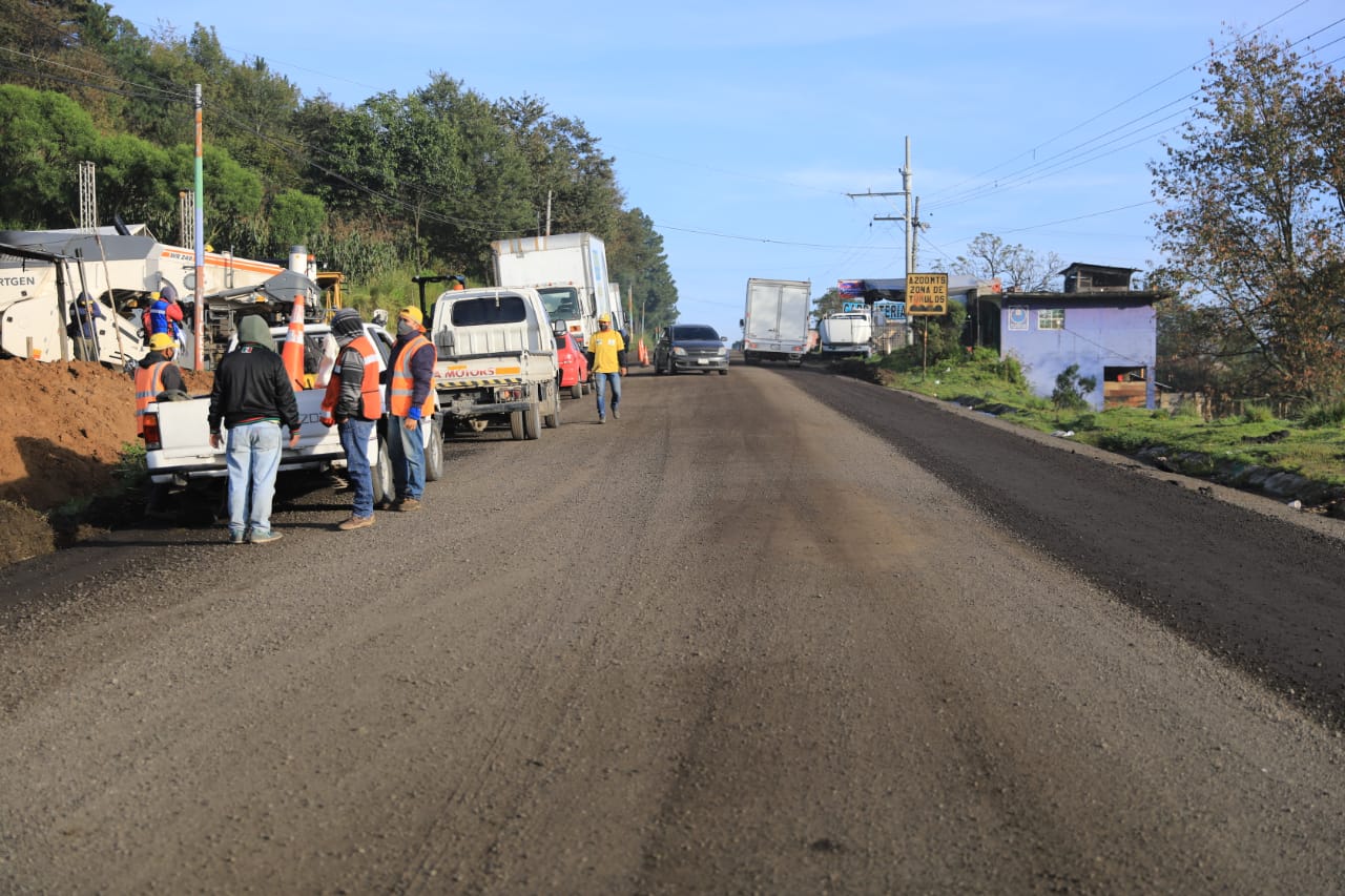 Carretera en Totonicapán