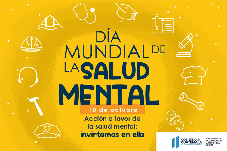 Guatemala conmemora Día Mundial de la Salud Mental