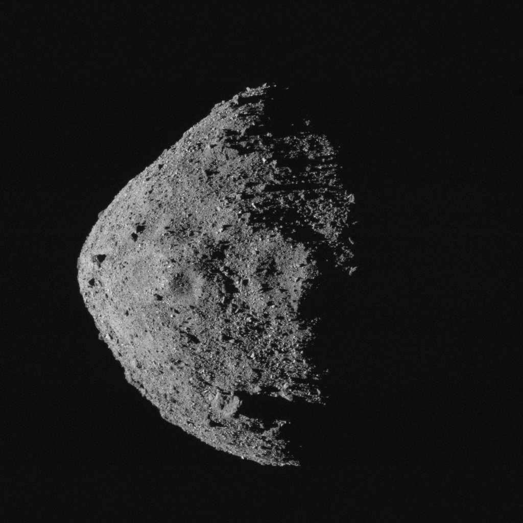 Sonda espacial Osiris-Rex recolecta muestras de lejano asteroide