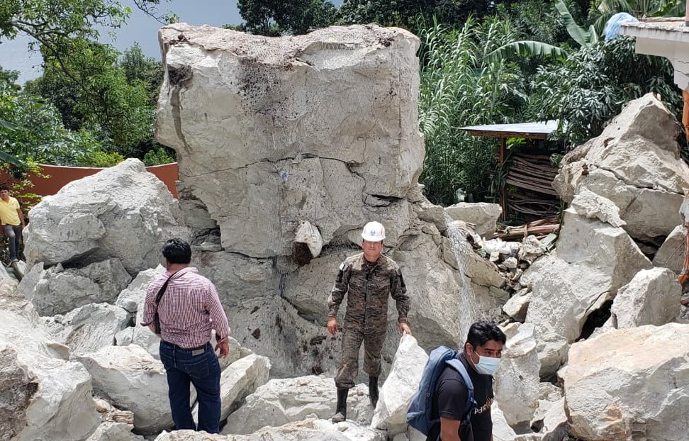 Finalizan tareas de demolición de roca que causó tragedia en San Marcos La Laguna