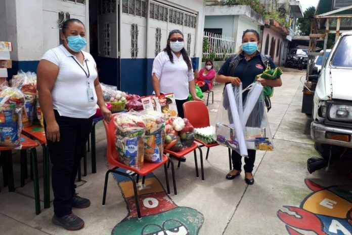 Entrega de alimentos