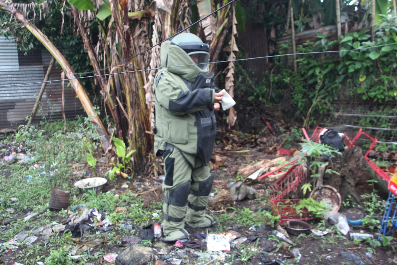 PNC localiza artefactos explosivos durante allanamientos en Alta Verapaz