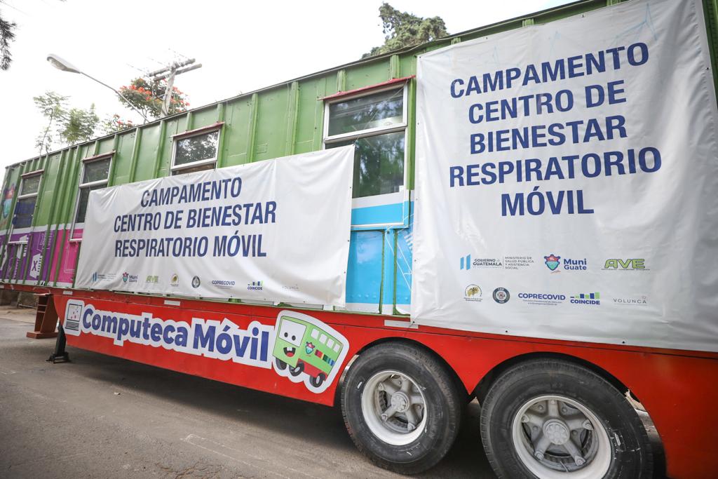 Capamento Centros Bienestar Respiratorio atienden a población de la ciudad capital. Foto: Municipalidad de Guatemala.