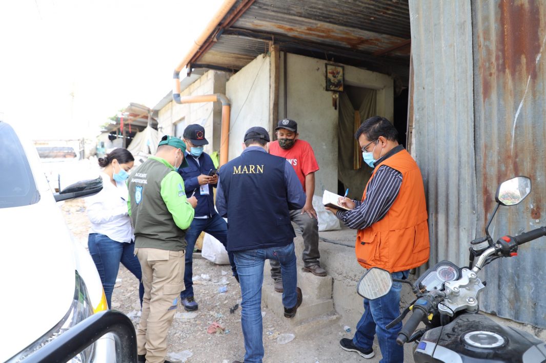 Inspección a recicladora