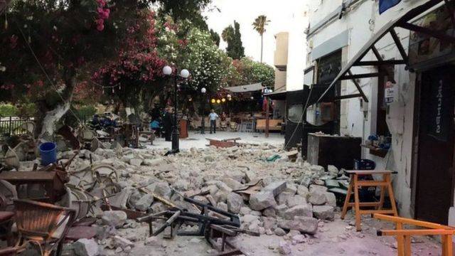 Terremoto Turquía y Grecia
