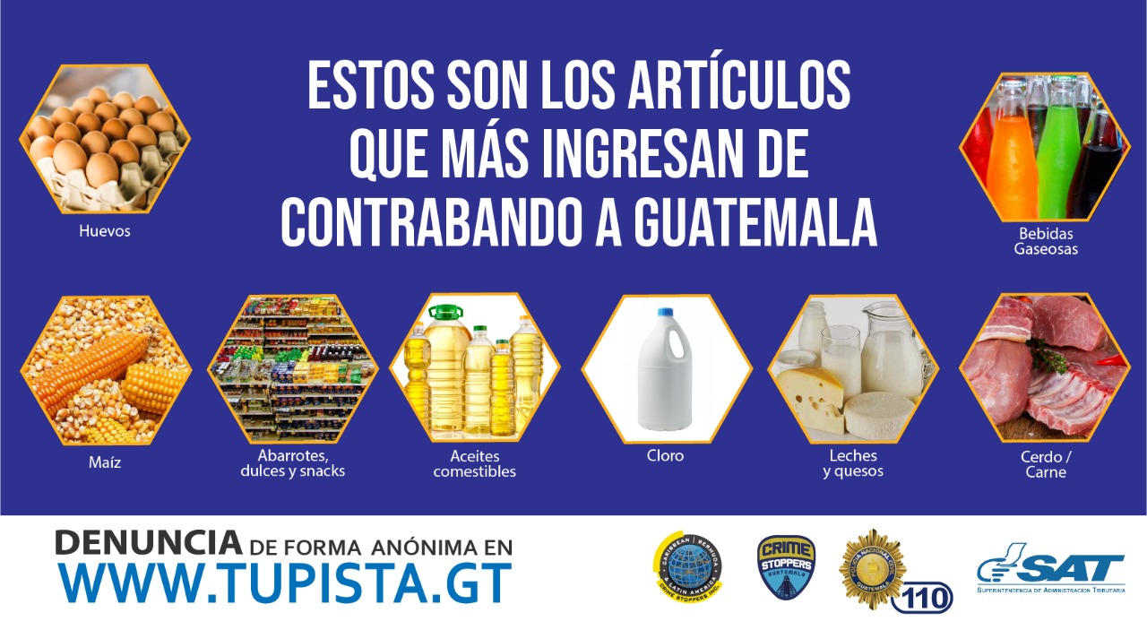 Efectúan operativos para combatir el comercio de productos de contrabando