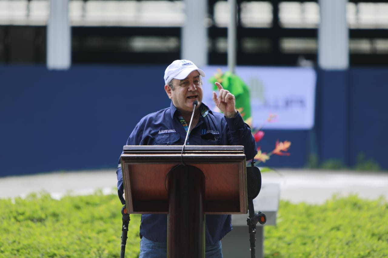 Presidente Alejandro Giammattei apuesta por el desarrollo de Izabal