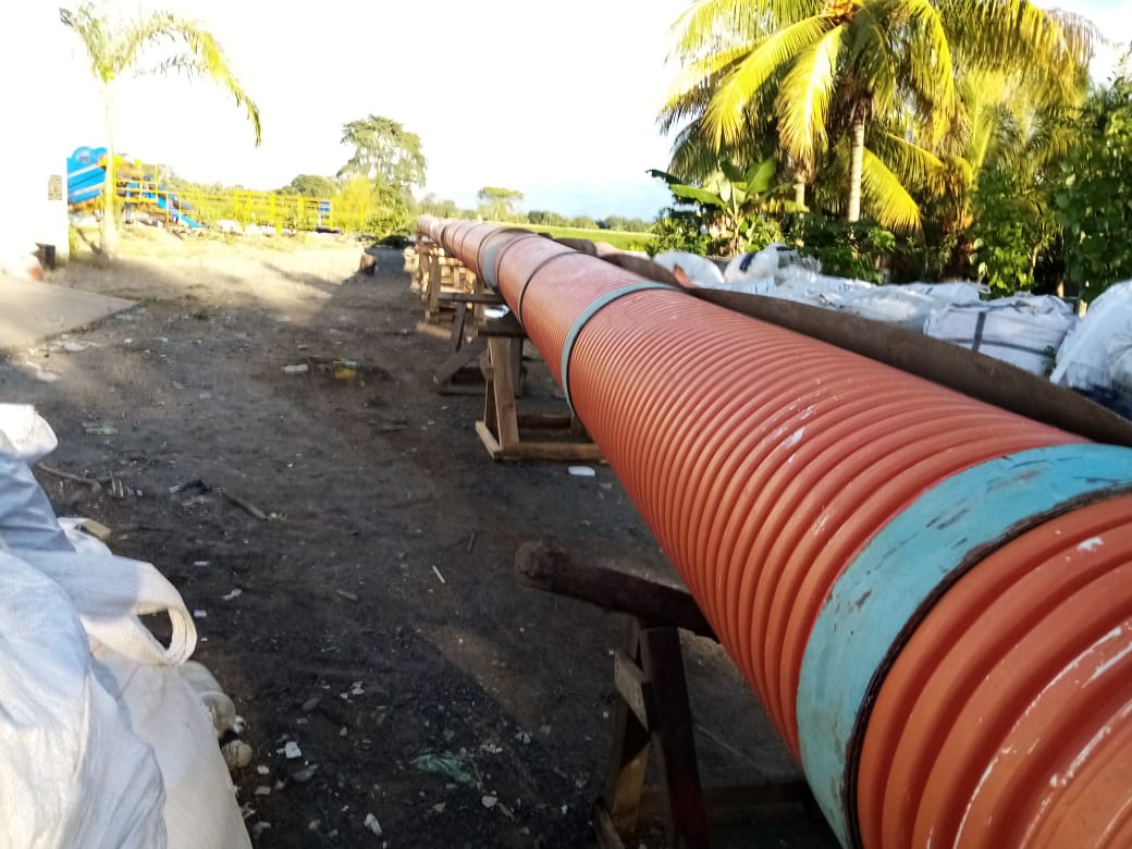 Ambiente verifica funcionamiento de barda en río Motagua
