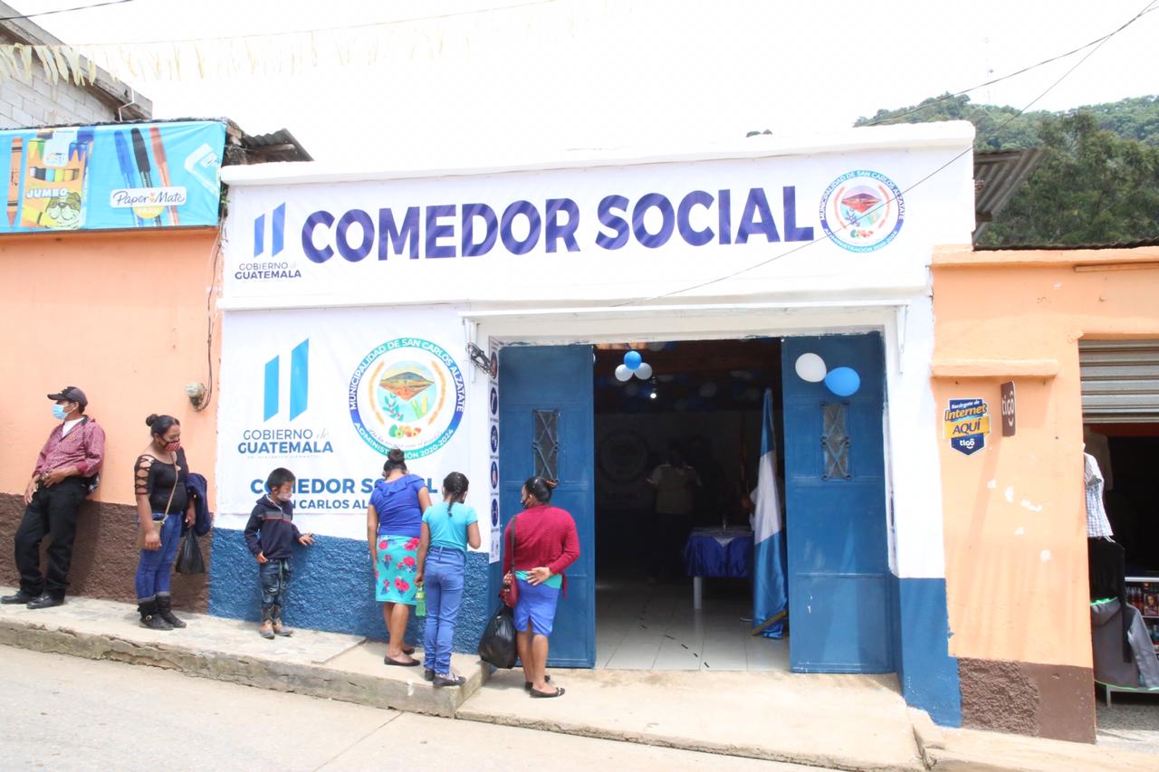 Comedores sociales de Jalapa y El Progreso servirán 600 raciones de alimentos diarias