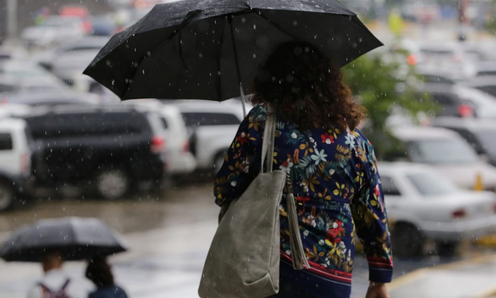 Condiciones de lluvia se mantendrán durante el fin de semana