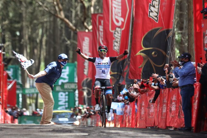 Mardoqueo Vásquez firma su mejor etapa en la historia de Vuelta a Guatemala