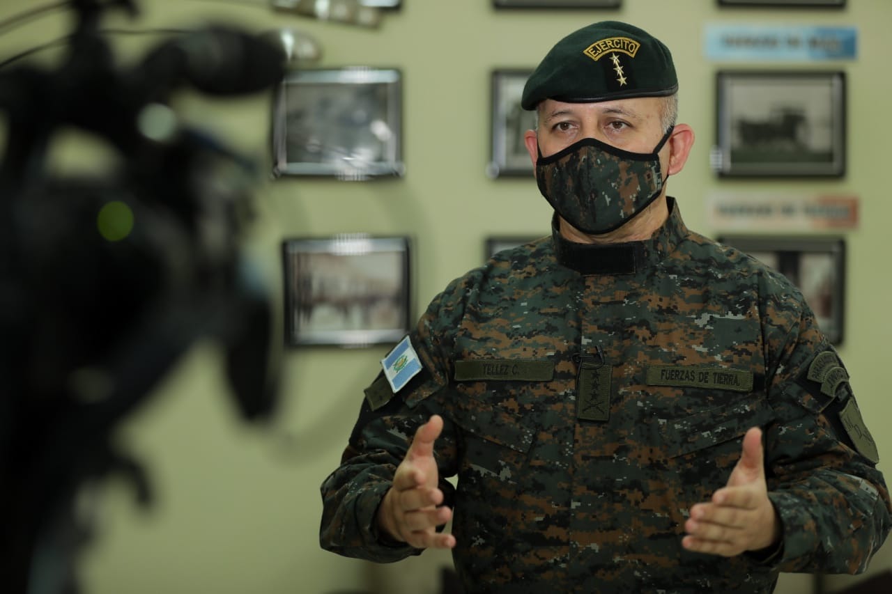 Rubén Tellez, portavoz del Ejército