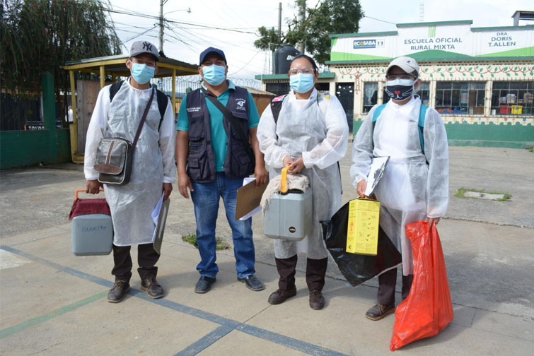 Más de 5 mil niños han sido vacunados en San Juan Sacatepéquez