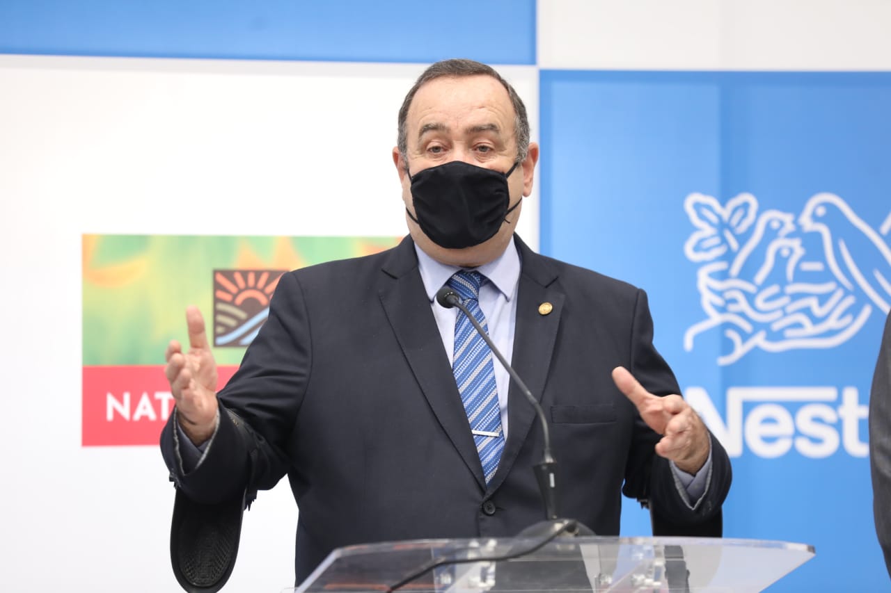 presidente Alejandro Giammattei