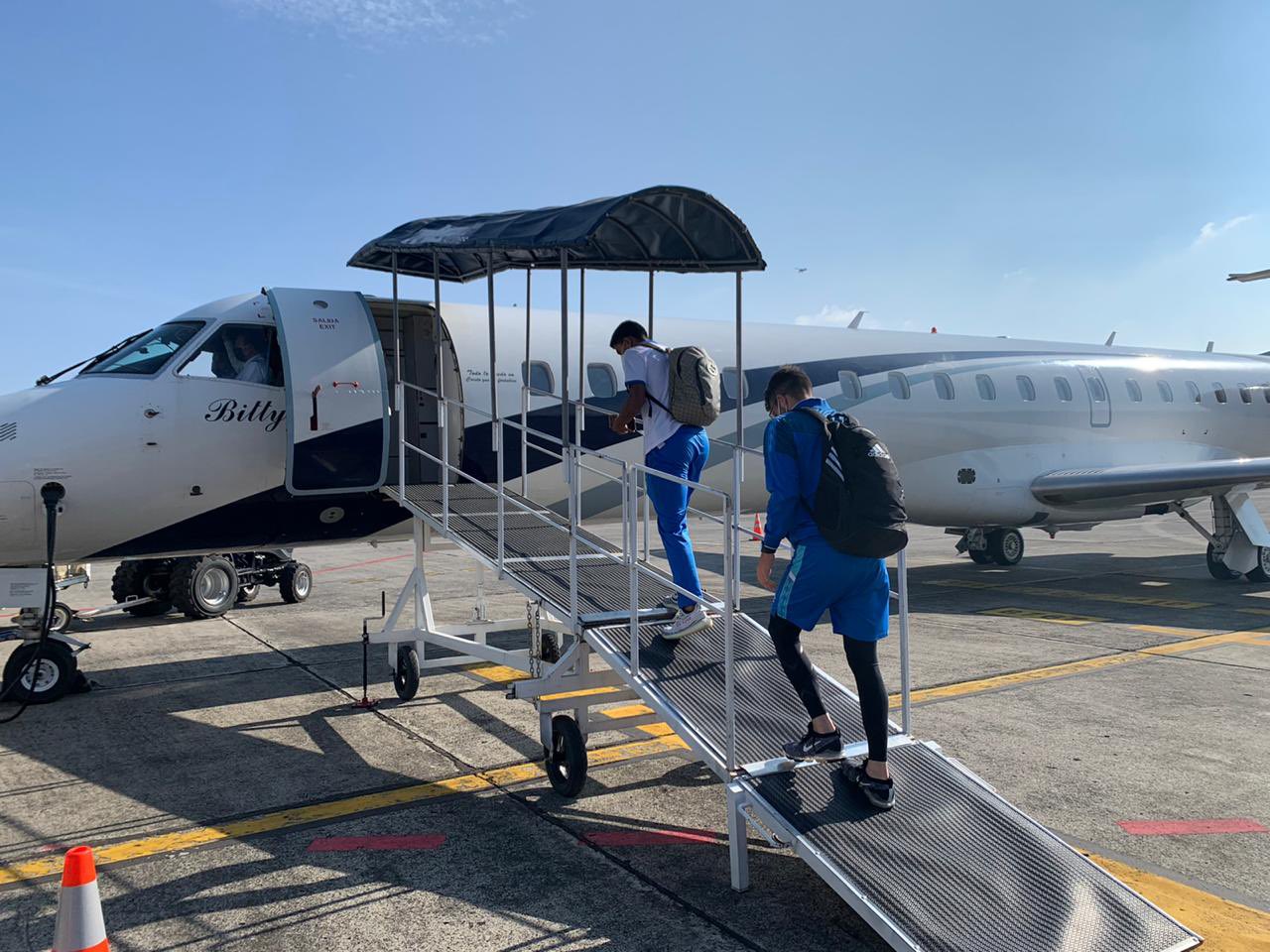 Selección de Guatemala llega a Nicaragua sin novedades