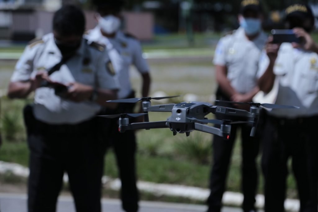 Fortalecen capacidades de la PNC en el uso de drones