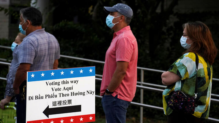 Voto anticipado en Estados Unidos supera cifra de 2016