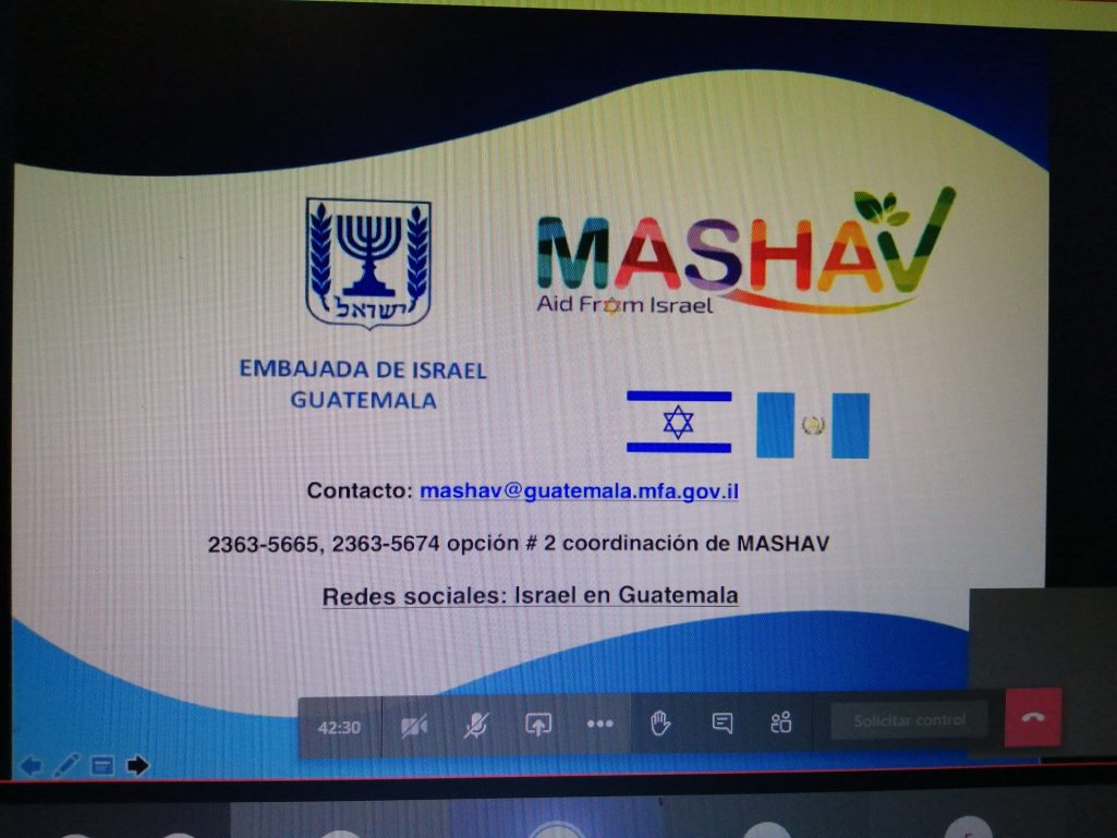 Embajada de Israel promueve becas y capacitaciones para alcaldes guatemaltecos