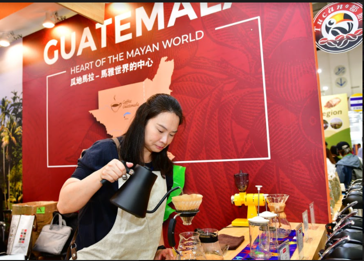Guatemala participa en feria de café en la República de China (Taiwán)
