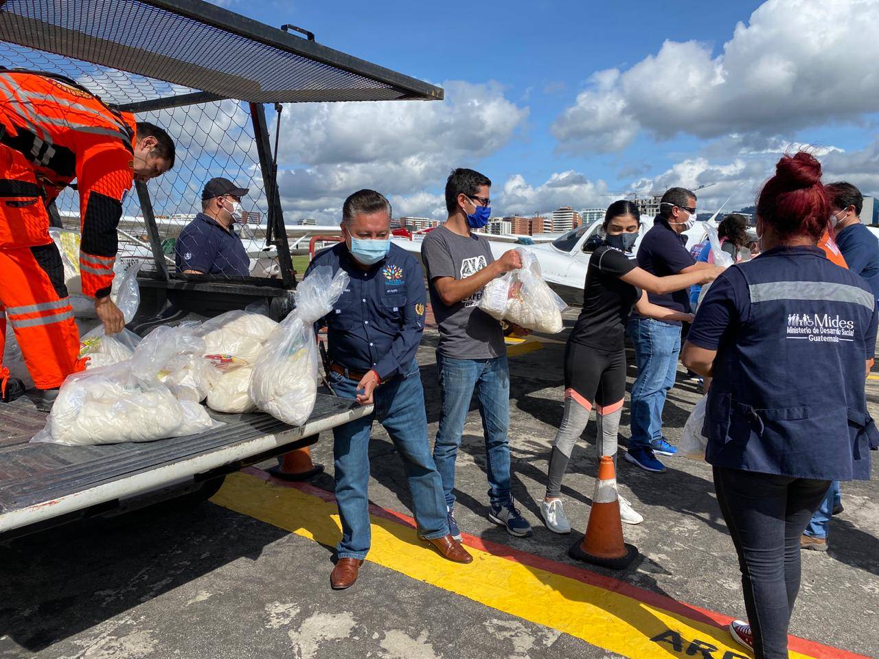Aeroclub Guatemala se suma al apoyo durante la emergencia