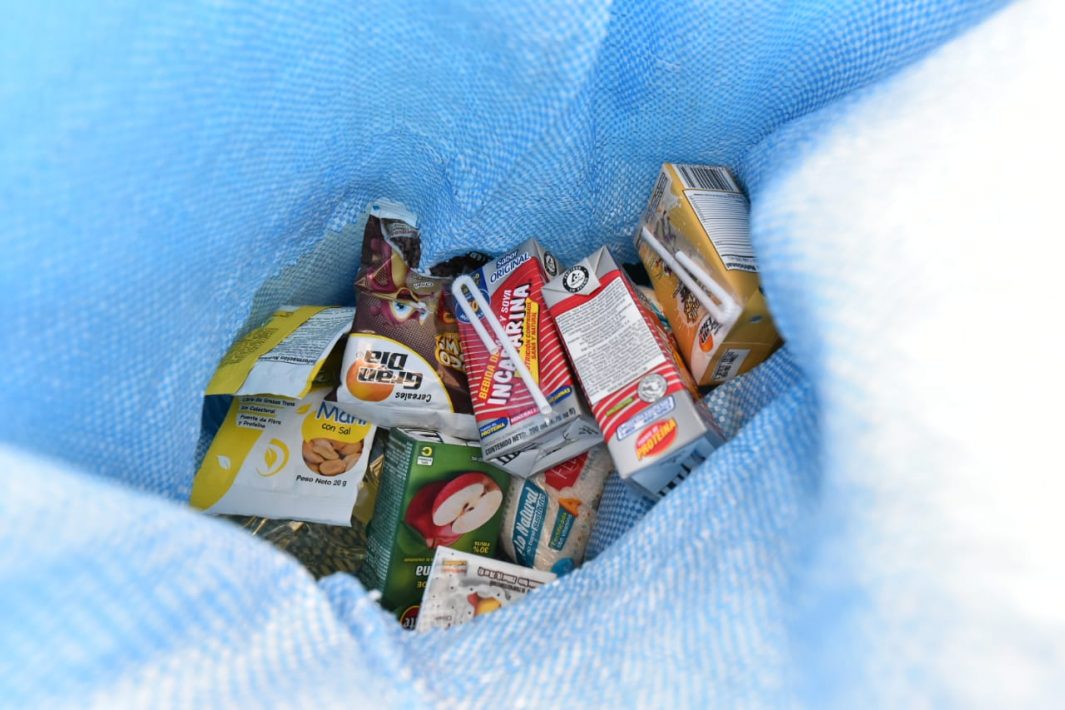 Eta: Qué incluyen las bolsas de víveres que entregará el Gobierno