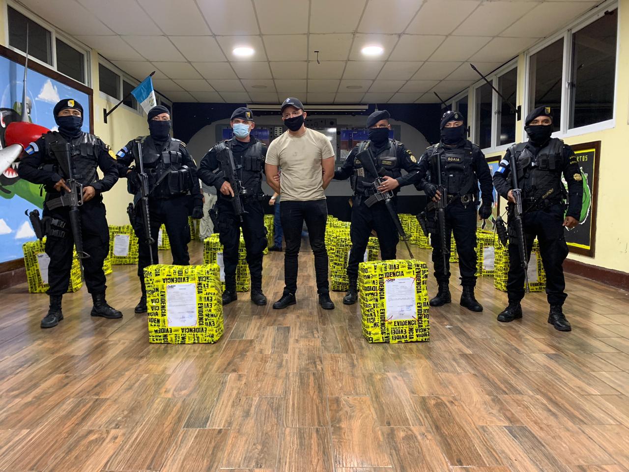 Cocaína incautada en Retalhuleu está valorada en 14 millones de dólares
