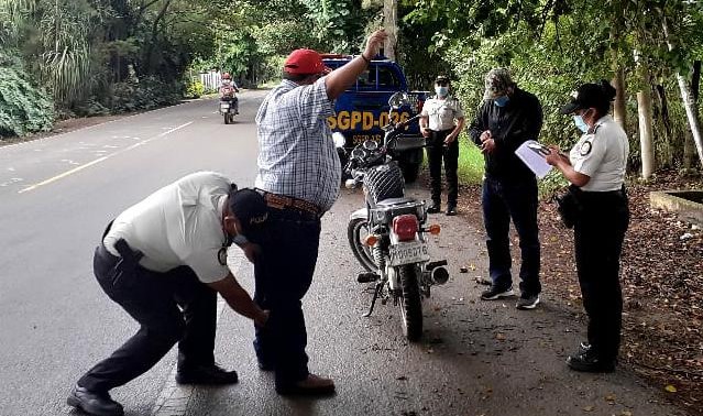 Gobernación mantiene operativos para evitar robo de motocicletas y vehículos