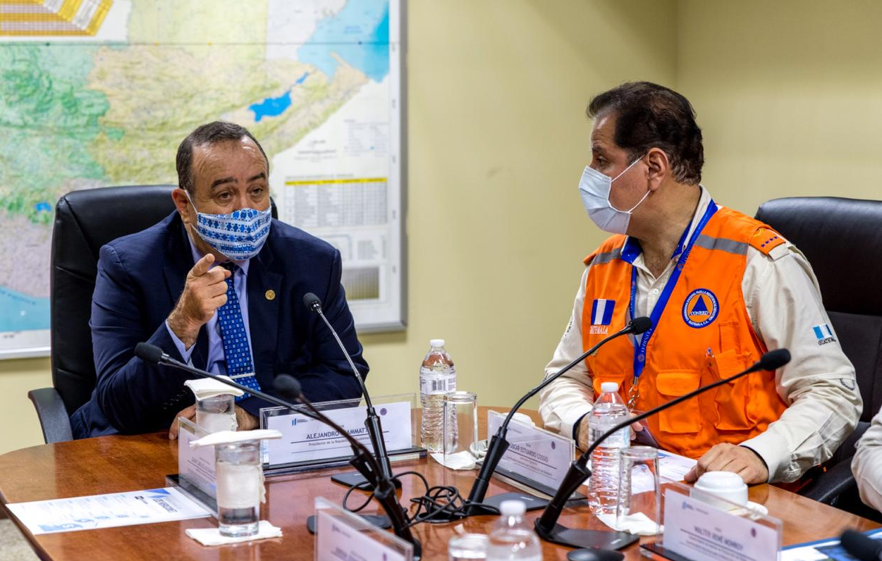 Jornada presidencial: Guatemala preparada para el ingreso de tormenta tropical Eta
