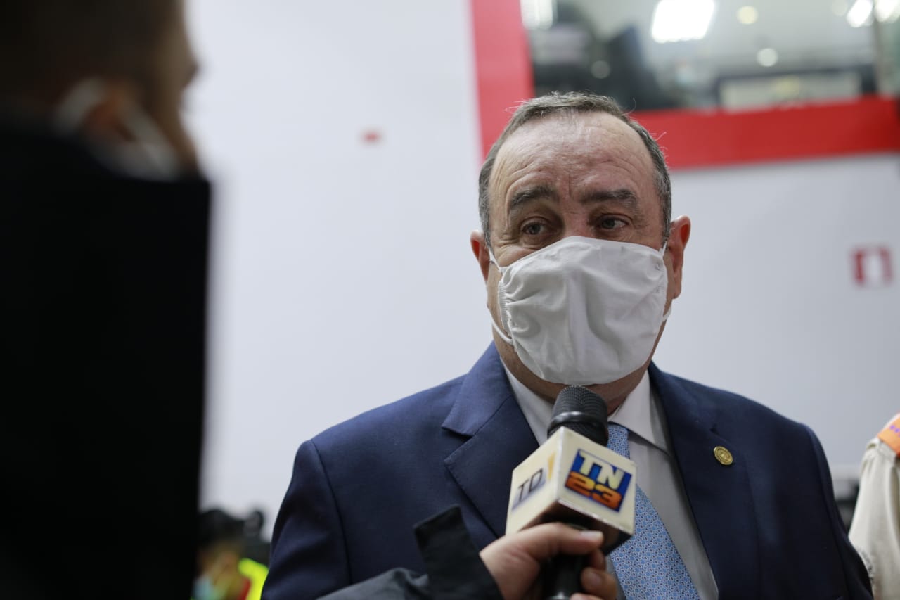 Presidente Giammattei: “Esperamos lluvias durante las próximas 36 o 48 horas”