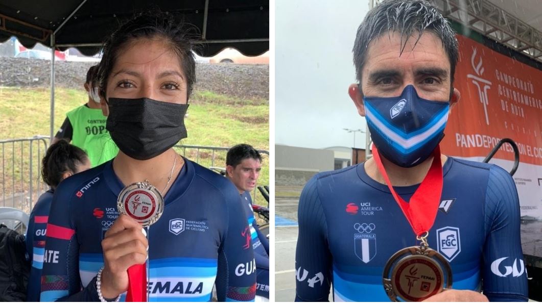 Guatemala gana la plata y el bronce en el II Campeonato Centroamericano de Ruta 2020