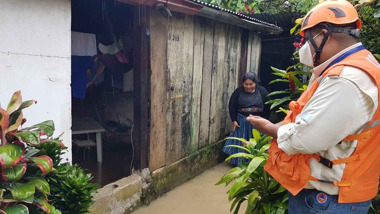 Tormenta tropical Eta afecta los departamentos de Izabal, Petén y Alta Verapaz