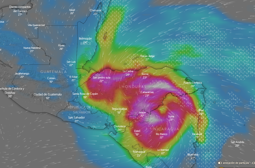 Iota: 59 municipios en alto riesgo de inundaciones