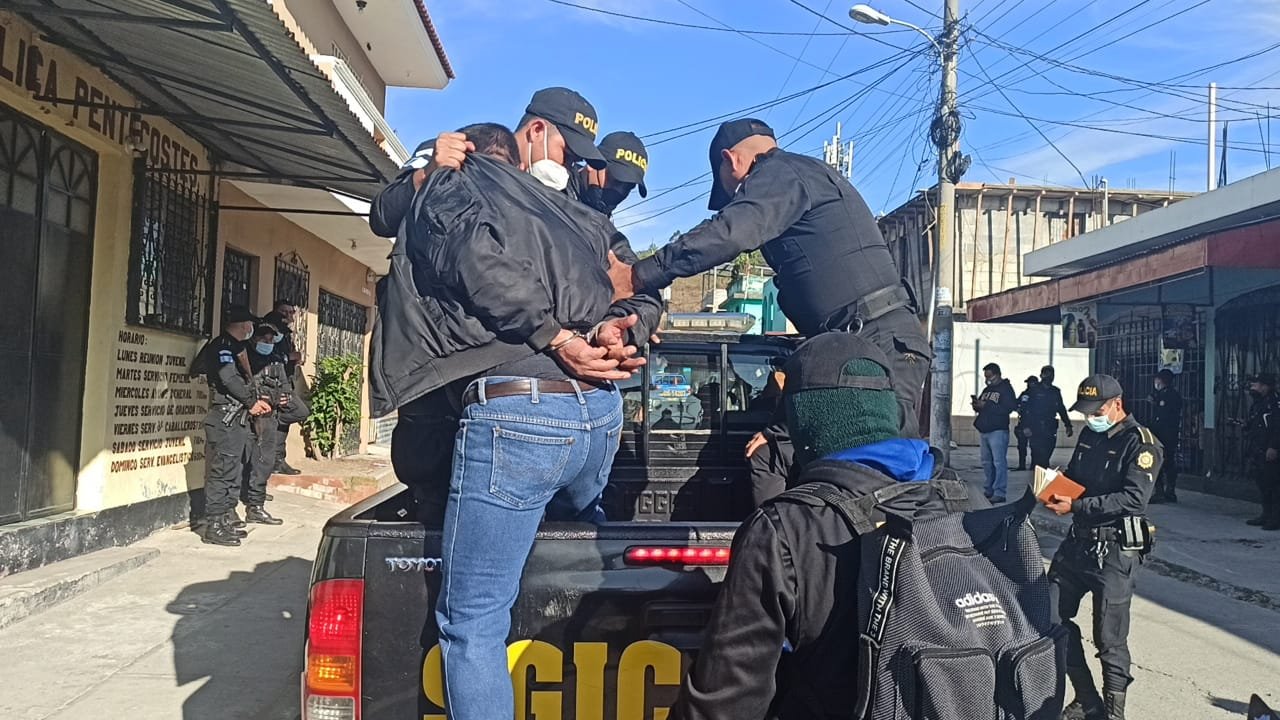 Realizan operativo a gran escala contra extorsionistas
