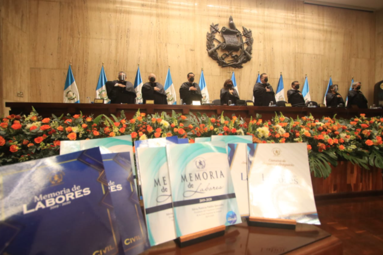 Corte Suprema de Justicia presenta memoria de labores del período 2019-2020